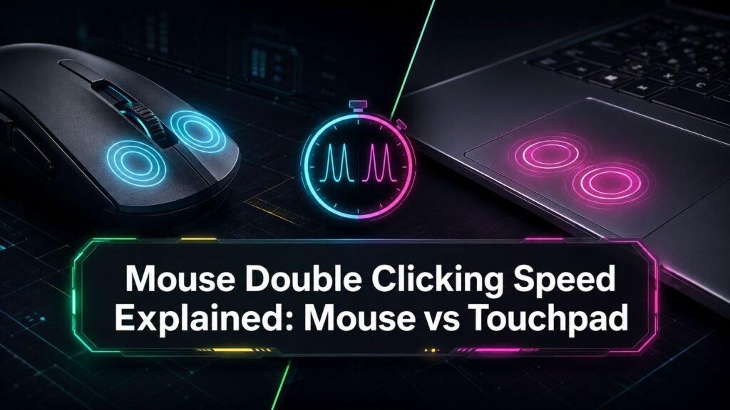 mouse double clicking speed explained