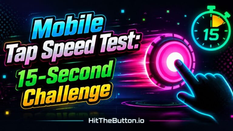 mobile tap speed test