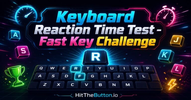 keyboard reaction time test
