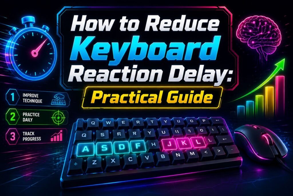 how to reduce keyboard reaction delay