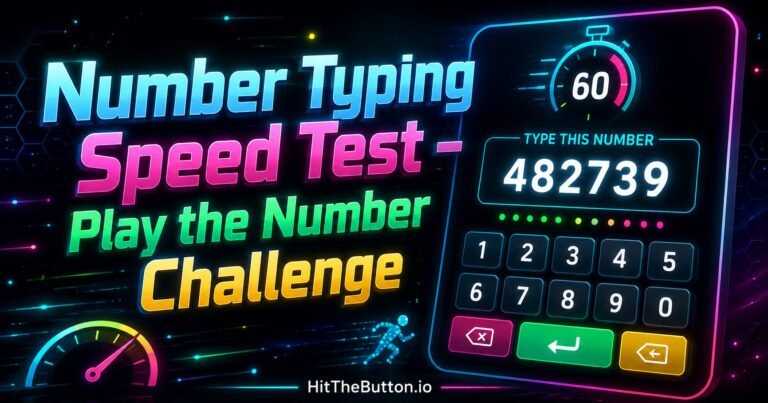 number typing speed test