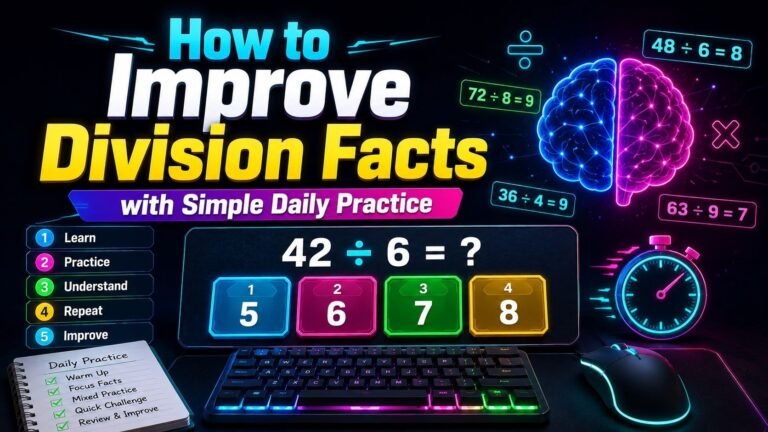 how to improve division facts