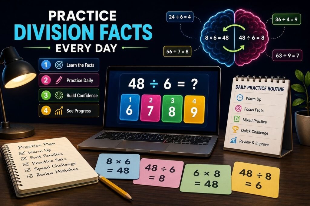 how to improve division facts