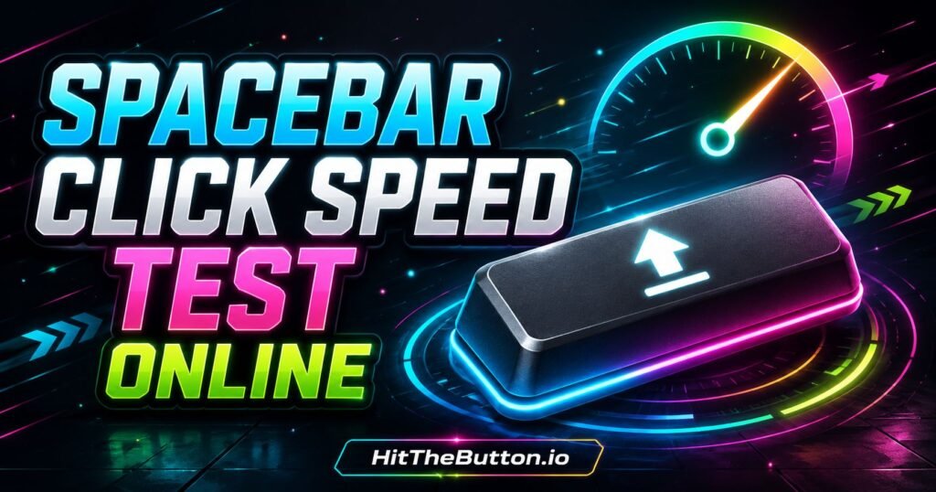 how to improve spacebar clicking speed