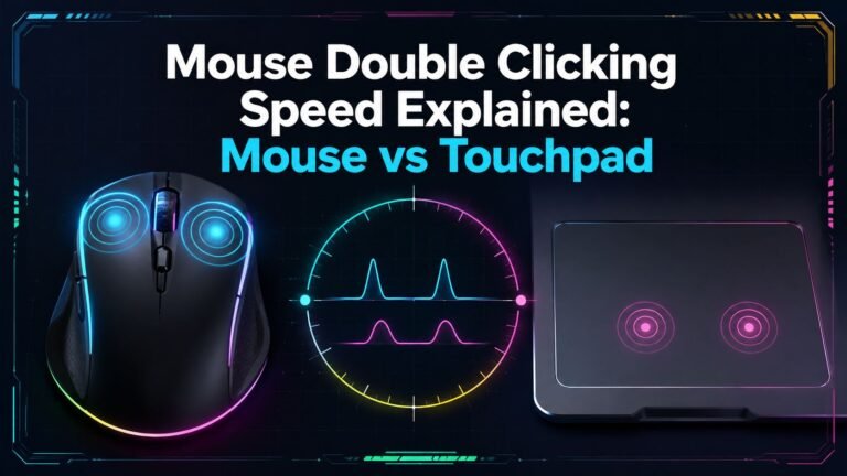 mouse double clicking speed explained