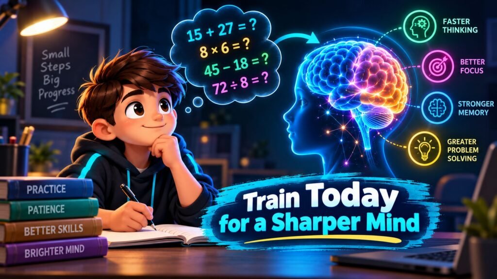 does mental math improve brain speed