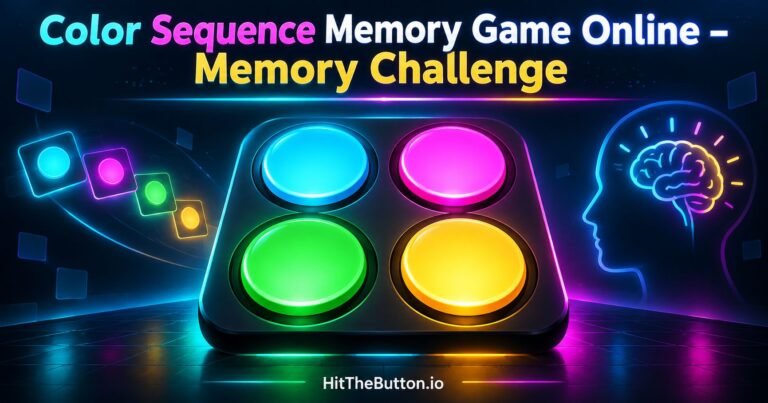 color sequence memory game