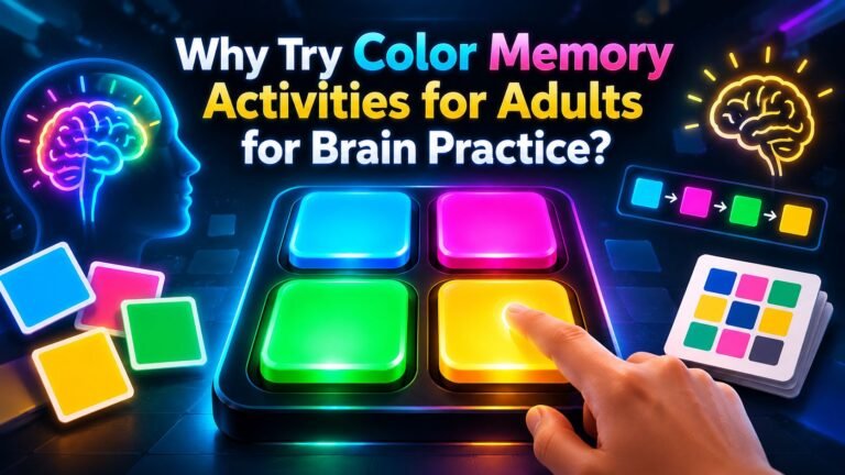 color memory activities for adults