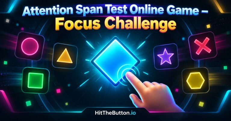 attention span test online game